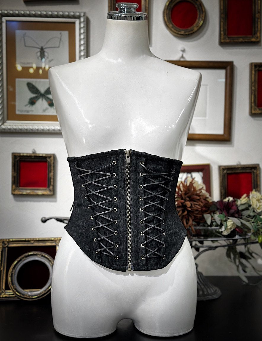 Na+H レザーコルセット ゴス ゴシック ロリィタ エヌエープラスエイチ