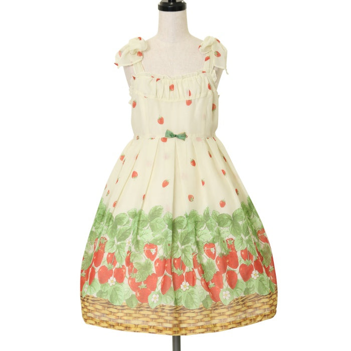 Emily temple cute ロリータジャンパースカート袖なしワンピース