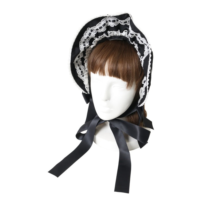 morphose 無地 ボンネット 黒 Metamorphose 無地ボンネット黒