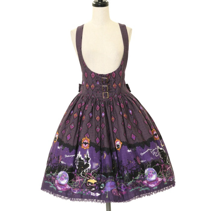 も*く様 メタモルフォーゼタンドゥフィーユ 魔女の森コルセットジャンパースカート USED】魔女の森コルセットジャンパースカート | metamorphose