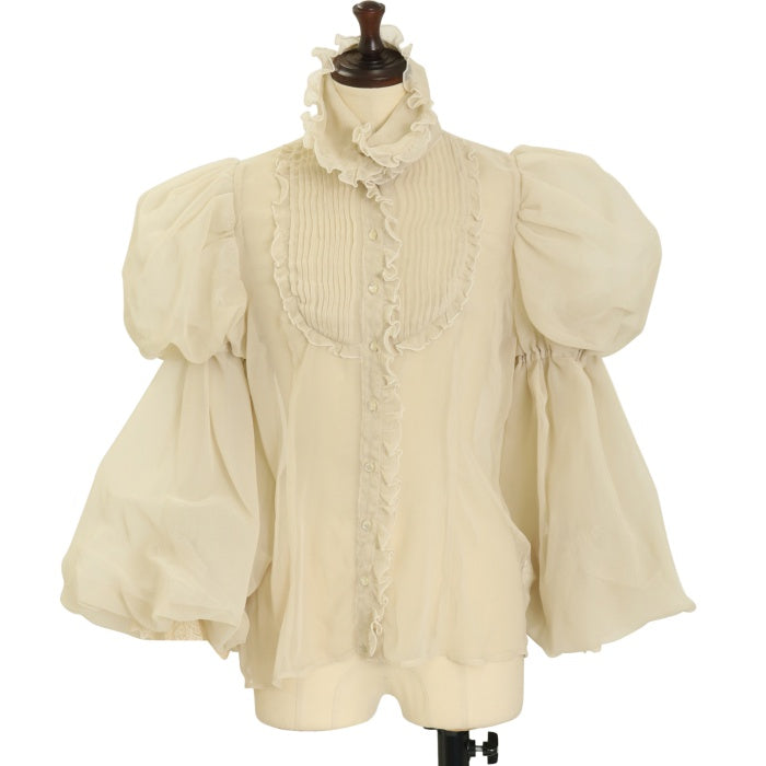 alice auaa袖レース付きブラウス alice auaa袖レース付きブラウス