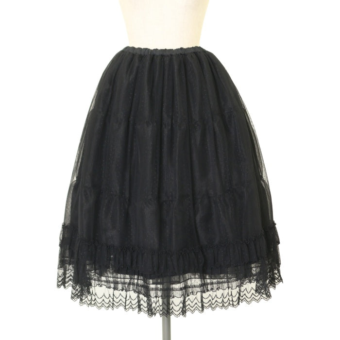 エミリーテンプルキュート ドットチュールロングペチコート USED】ドットチュールロングペチコート | Emily Temple cute