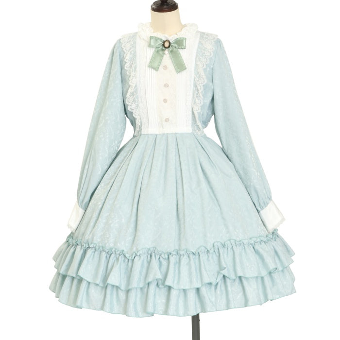 USED】ローズジャガードワンピース（長袖） | Pina sweetcollection 