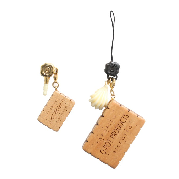 可愛いQ-pot. キューポット キューポットストラップ ビスケット