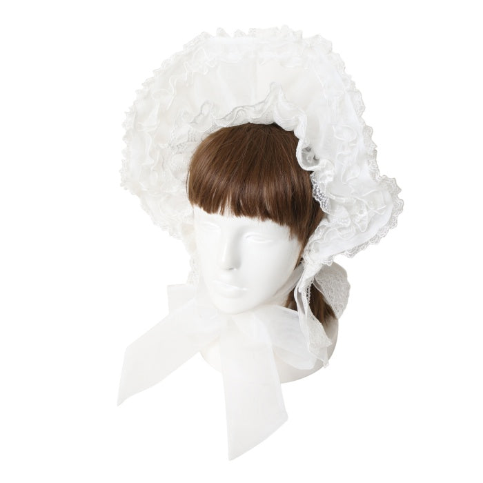 USED】フリルシースルーボンネット | Angelic Pretty | ロリータ