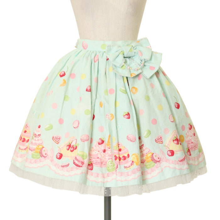 Angelic Pretty マカロン柄スカート