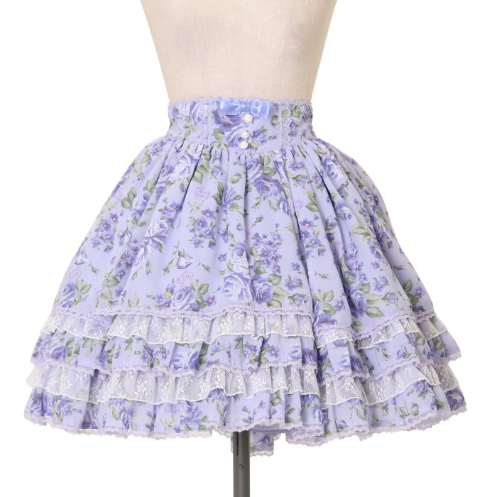 angelic pretty オーガンジーフリルエプロン ラベンダー