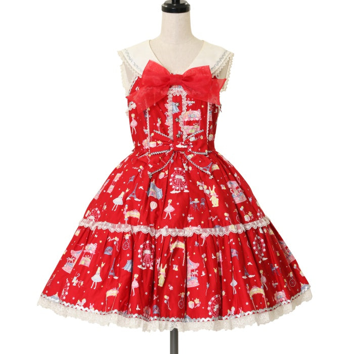【Angelic Pretty】マジカルエトワール スカート Angelic Pretty マジカルエトワールエプロン風スカート - メルカリ