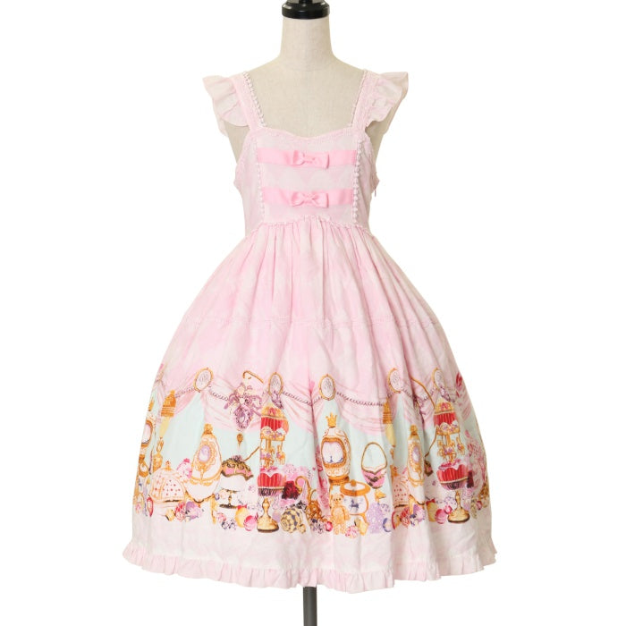 メタモルフォーゼ♡エッグアートハイウェストジャンパースカート♡ USED】エッグアートハイウエストジャンパースカート | metamorphose