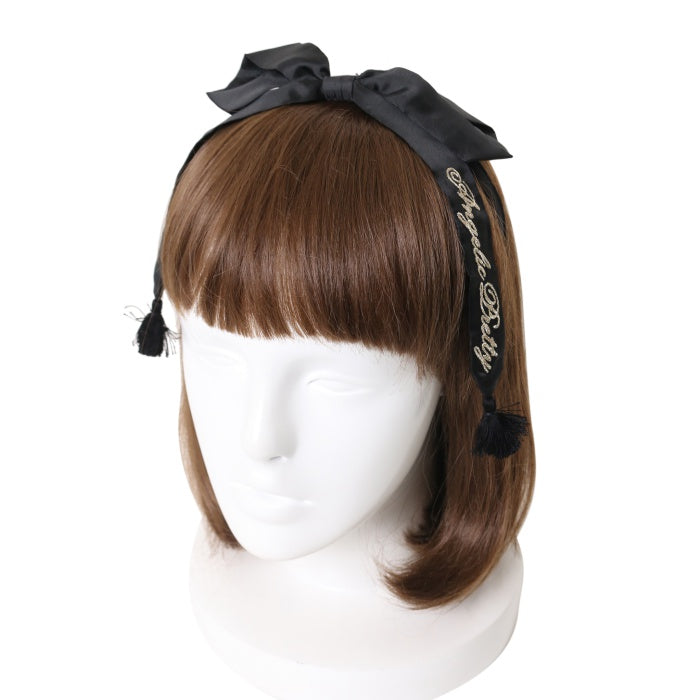 Angelic Pretty ドットカチューシャ ポルカドットサロペット+