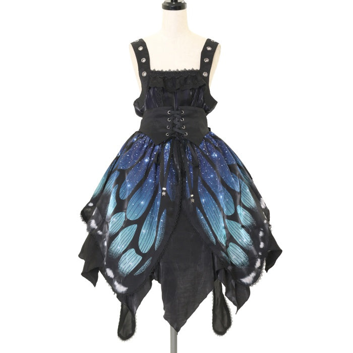 USED】【Star Fantasy】Butterfly Effect 水晶蝶 ジャンパースカート 