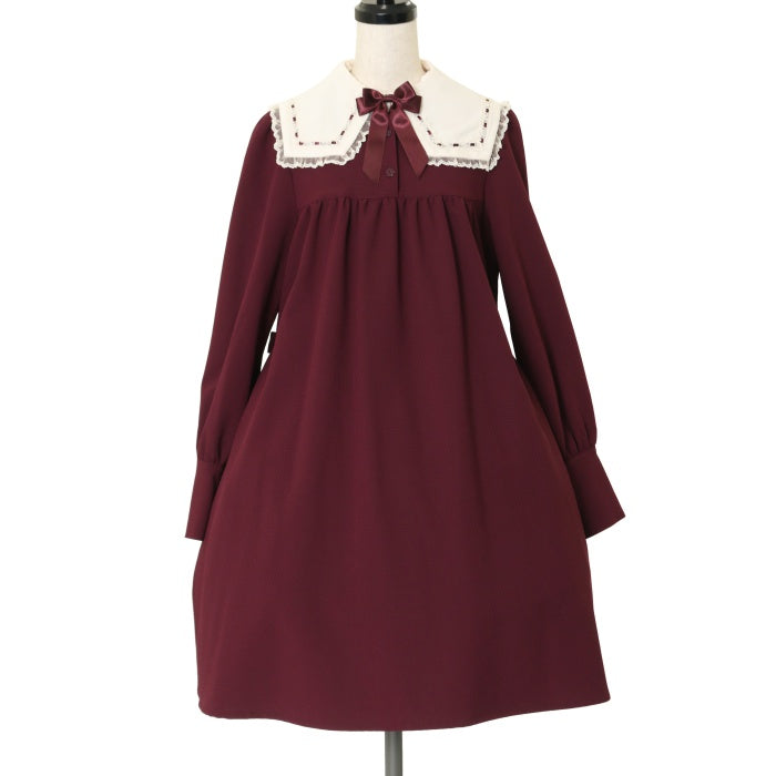 USED】四角い衿のはしごレースワンピース| Innocent World Wunderwelt