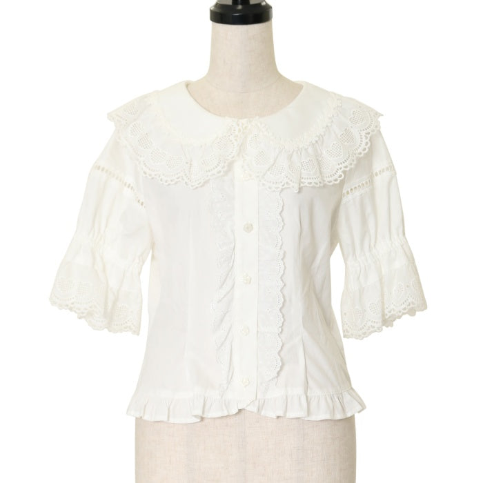 USED】マーガレットのprésageブラウス（オフホワイト） | BABY, THE  