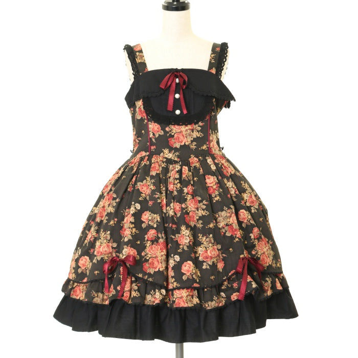 baby Pirates オペラリアブーケジャンパースカート黒