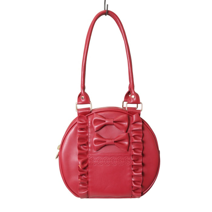 ツインリボンラウンドバッグ | outlet | axes femme online shop