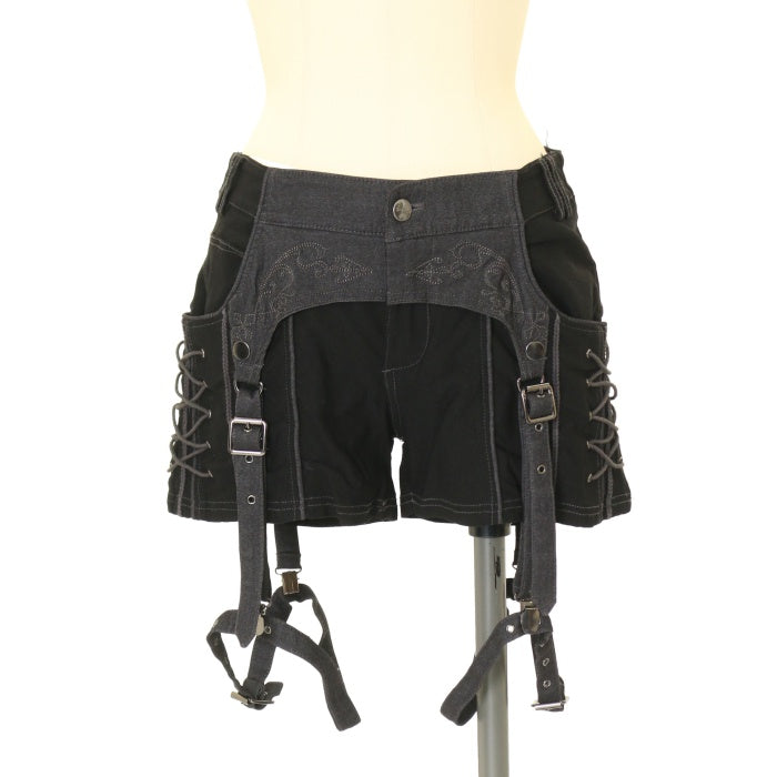 OZZON JAPAN / Pirates Rose ガーターベルトショートパンツ