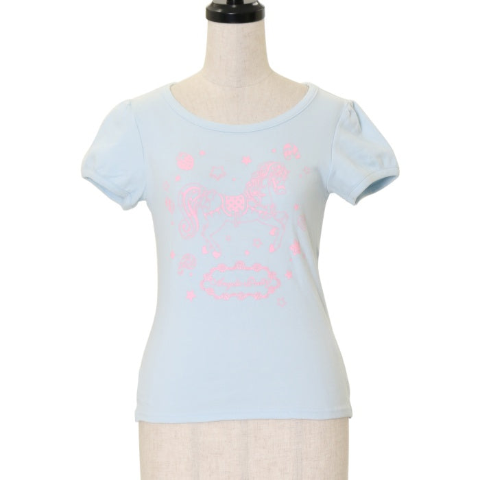 USED】ポニープリントTシャツ | Angelic Pretty Wunderwelt Online 