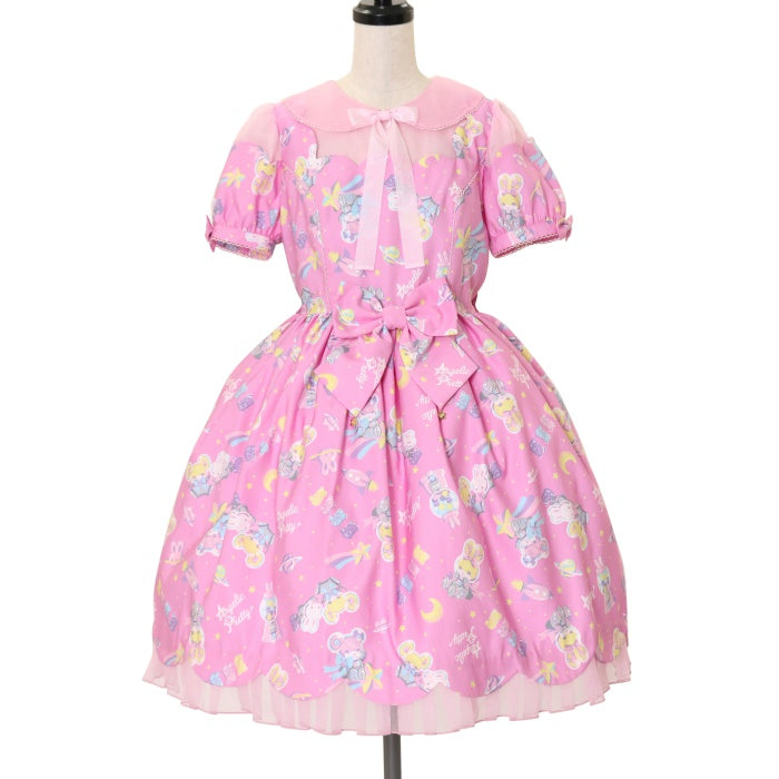 新品 Angelicpretty フェアリーマリンワンピース シロ Fairy Marine OP (2025) by Angelic Pretty