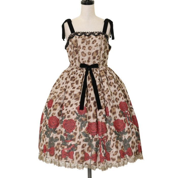 最大90％オフ - 特価 セール USED】Rebecca Leopardジャンパースカート | Angelic Pretty ワンピース