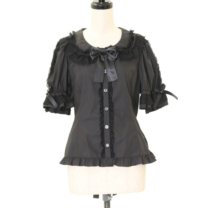 USED】両山レース半袖ブラウス | metamorphose Wunderwelt Online Shop