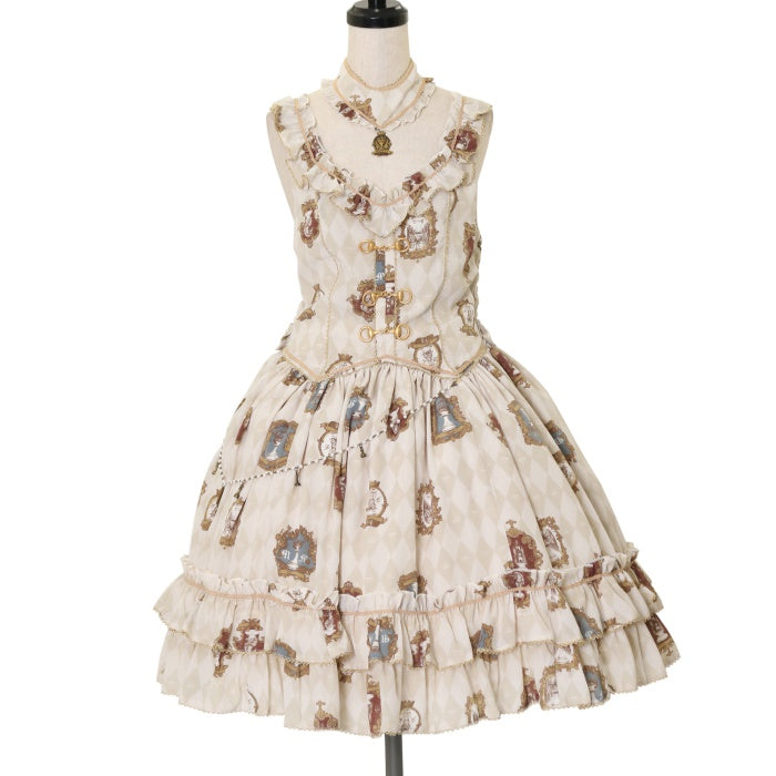 morphose チェス ジャンパースカート USED】Chess collection～運命に導かれた駒の物語～ ナイトジャンパー