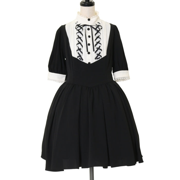 USED】Haunted Doll Dress（黒×白） | ATELIER-PIERROT Wunderwelt