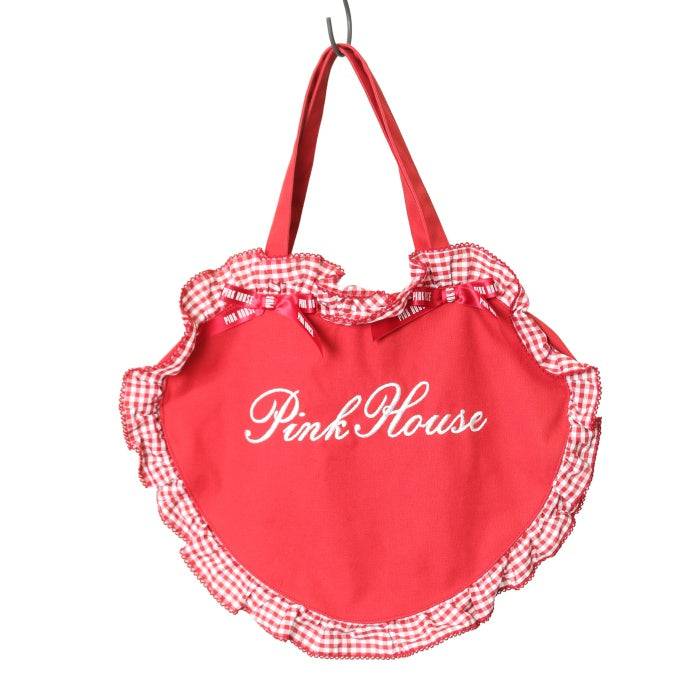 USED】【PINKHOUSE×misako aoki】ハートフリルバッグ | PINK HOUSE