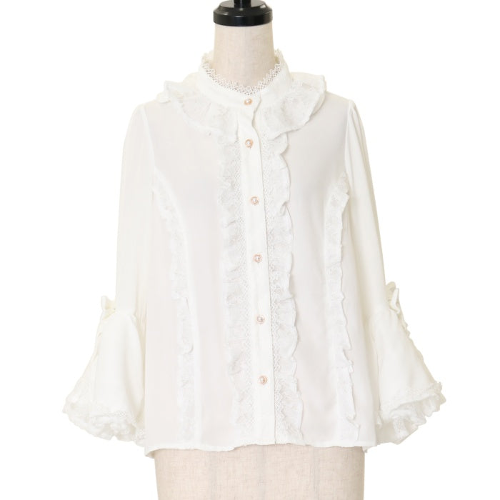 USED】【Mサイズ】姫袖7分丈ブラウス | axes femme kawaii
