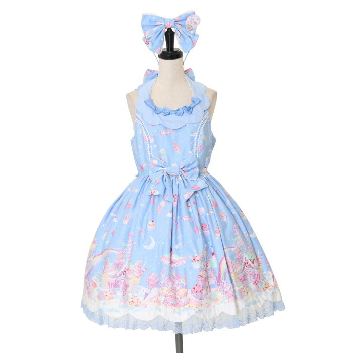 Angelic Pretty Milky★Planetジャンパースカート USED】Milky☆PlanetジャンパースカートSet | Angelic Pretty