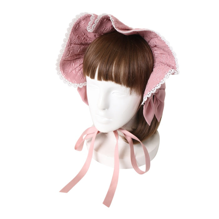 ベルベットドールハーフボンネット(ピンク) ベルベットドールハーフボンネット | レディース服・レディース