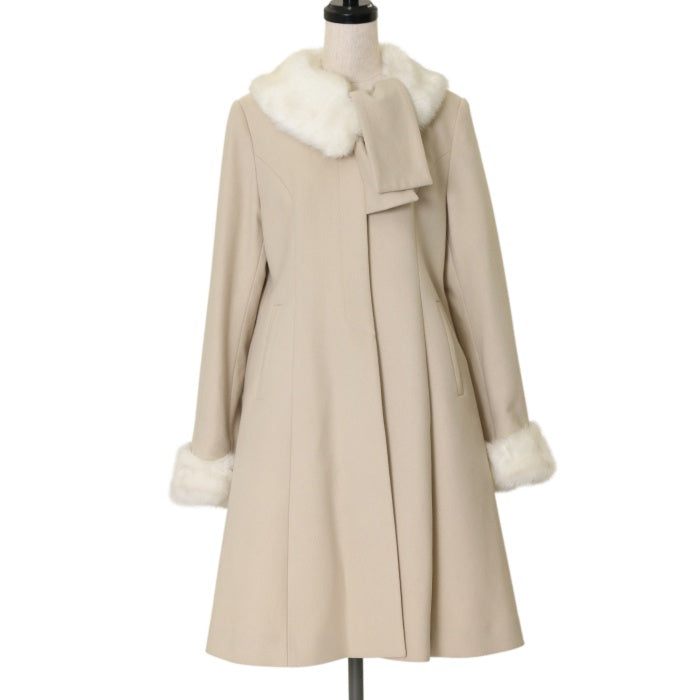 USED】【Mサイズ】ファーカラートレンチコート | Jane Marple