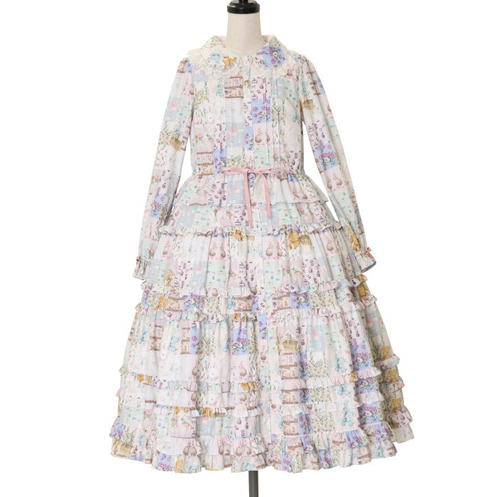 USED】【Sサイズ】Anniversary Patchworkドレス（Cute） | Emily