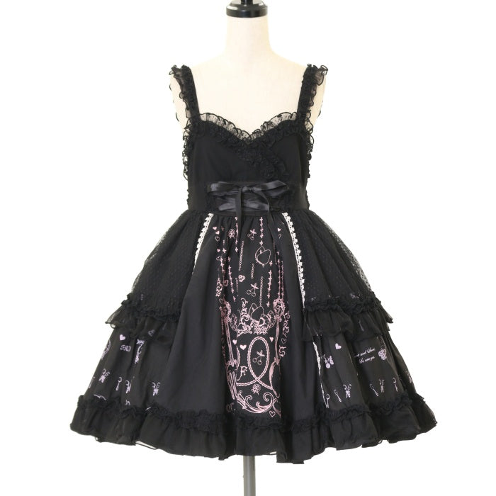 FRILL【h.NAOTO】ゴスロリ ジャンパースカート(USED】FRILL FRILL【h.NAOTO】ゴスロリ ジャンパースカート(USED】FRILL