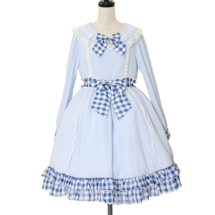 USED】Love Heartギンガムワンピース | BABY, THE STARS SHINE USED】Love Heartギンガムワンピース | BABY, THE STARS SHINE