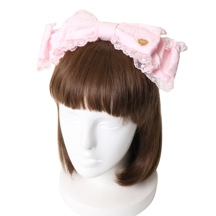 USED】レースハートチャームくるりんカチューシャ | Angelic Pretty