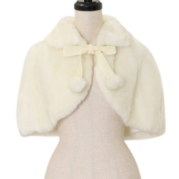 angelic pretty ファーケープ Fancy Bunny Fur Cape With Collar by Angelic Pretty