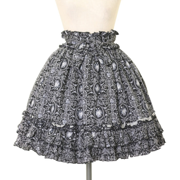 アビエタージュプリンセス柄シフォンスカートミニ