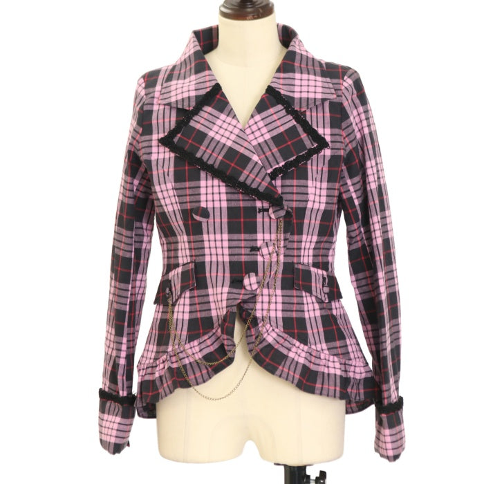 Angelic Pretty タータンチェック ジャケット ブレザー USED】タータン
