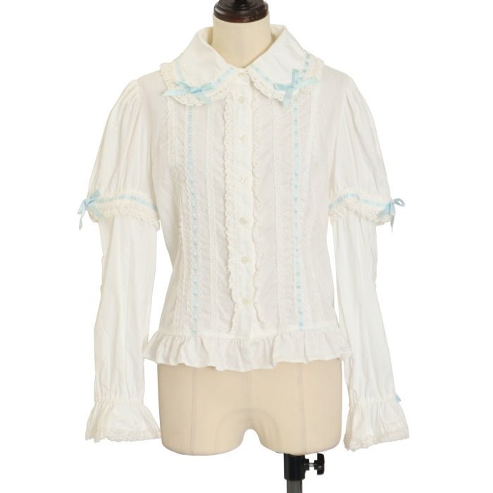 USED】はしごレースブラウス | Angelic Pretty | ロリータ ゴスロリ