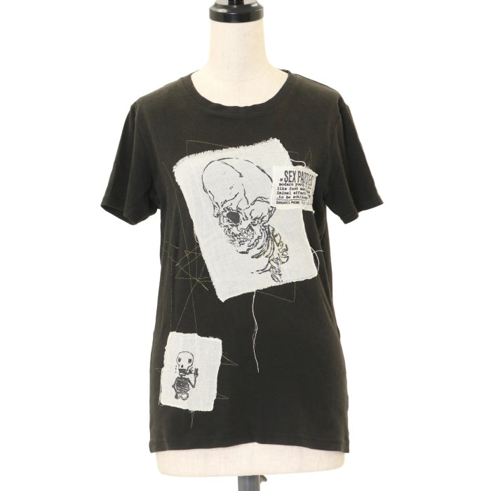 USED】スカルガーゼTシャツ | h.NAOTO Wunderwelt Online Shop