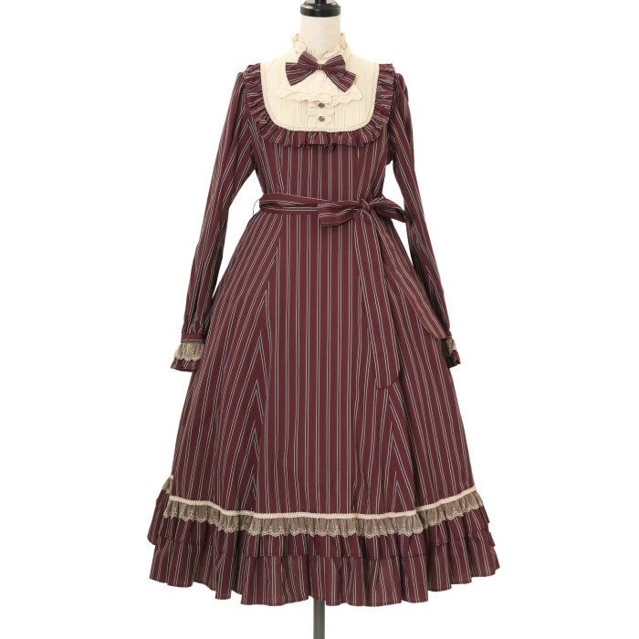 Victorian maiden テレーゼコールワンピース(アンティークレッド