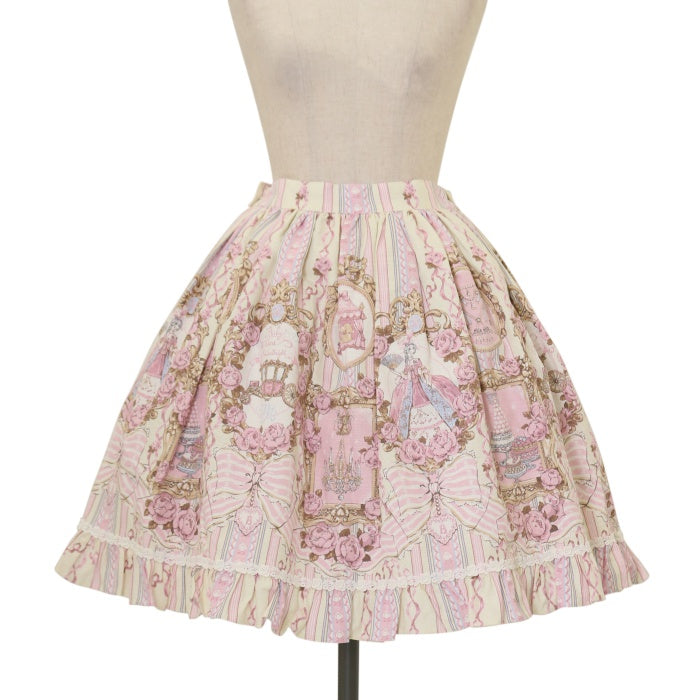 USED】Marie Antoinette〜美しき王妃の華麗なる肖像〜柄スカート