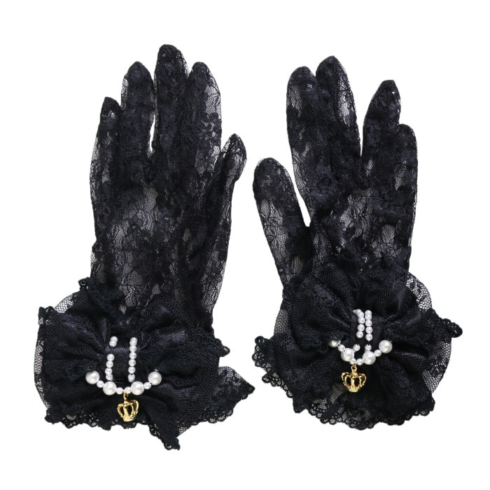 USED】クラウンレース手袋 | Angelic Pretty | ロリータ ゴスロリ
