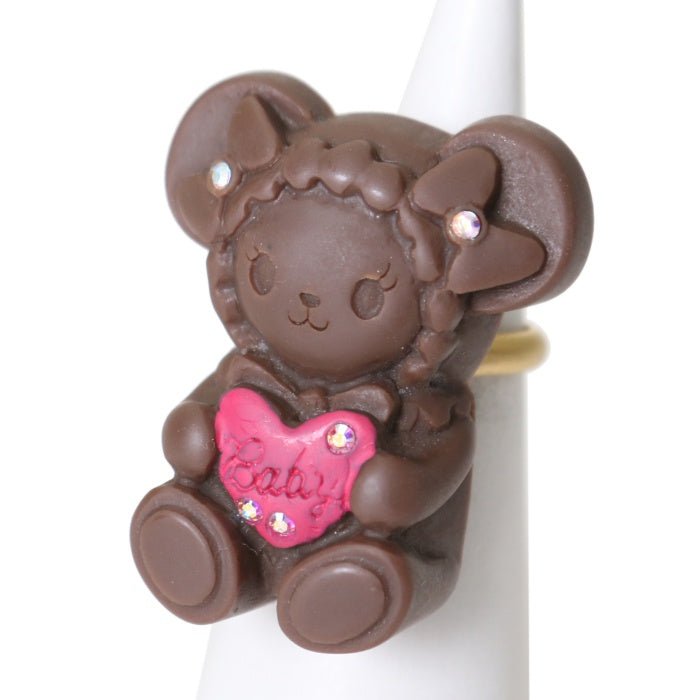 くみゃちゃんのLove Chocolateリング Kumya's Love Love Chocolate Ring (2017) by Baby, the Stars