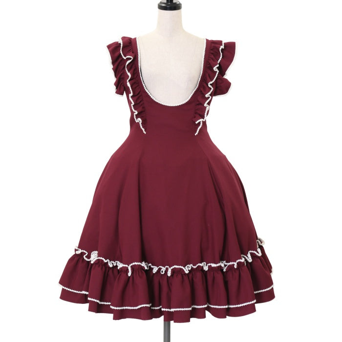 USED】【Lサイズ】Anemone Bloomジャンパースカート | baroque 