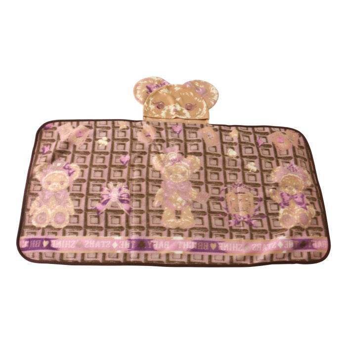 ［ used ］くまちゃんブランケット ペットパラダイス くまちゃん 着る毛布 小型犬 ⁄ PET PARADISE