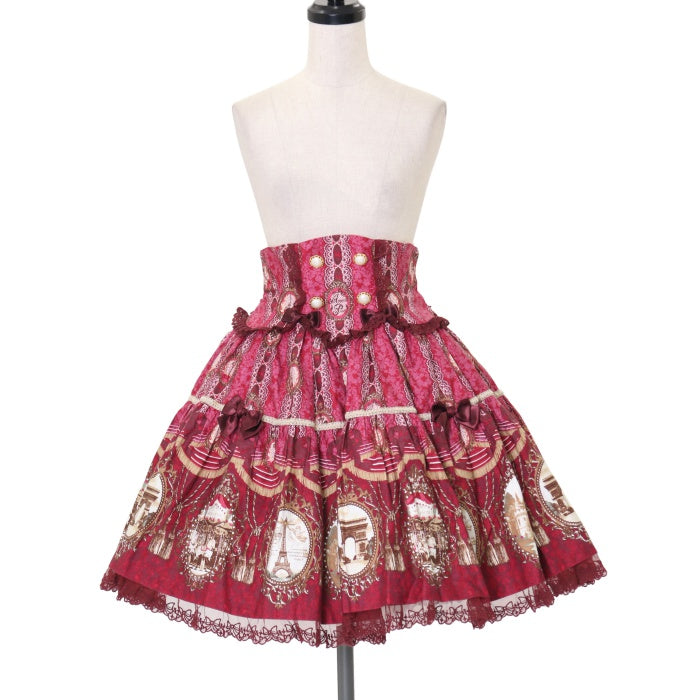 USED】カメオウィンドウスカート | Angelic Pretty Wunderwelt