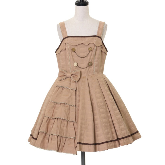 Angelic Pretty ジャンパースカート 茶色