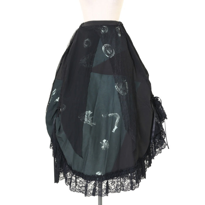 hyde着系　h NAOTO巻きスカート　if ラルク USED】SEVEN 目玉ロングスカート | h.NAOTO Wunderwelt Online Shop
