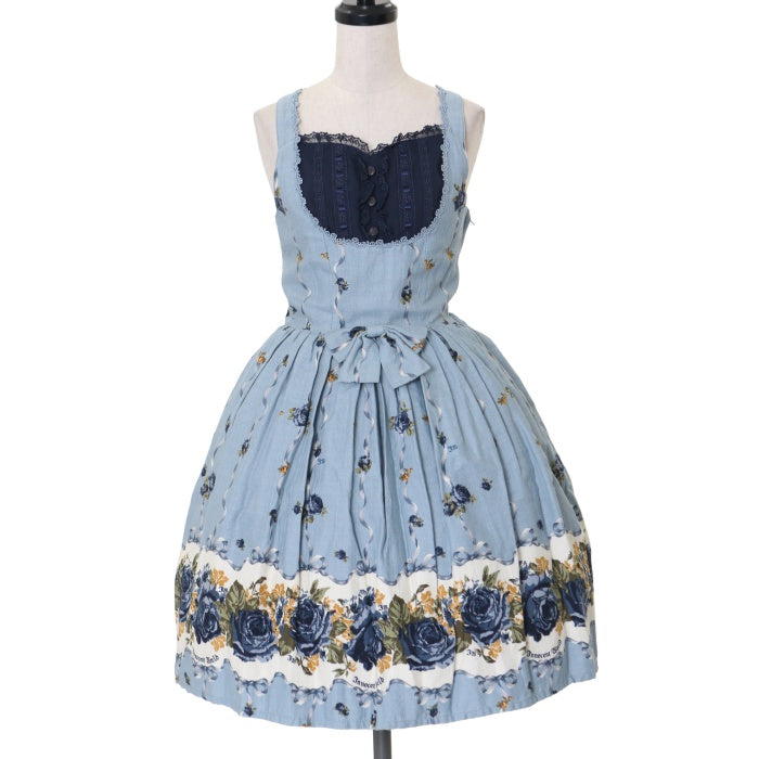 USED】【Mサイズ】ベルティーユローズジャンパースカート | Innocent  